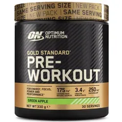 Optimum Nutrition Gold Standard Pre-Workout - Fruit Punch 330g - Leckeres Pre-Workout Pulver für mehr Energie und Fokus, ideal für dein Training. Genieße den fruchtigen Geschmack und steigere deine Leistung!