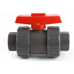 PVC Armaturen 2-Wege-Kugelhähne DN 50 mit Klebemuffen von Astralpool
