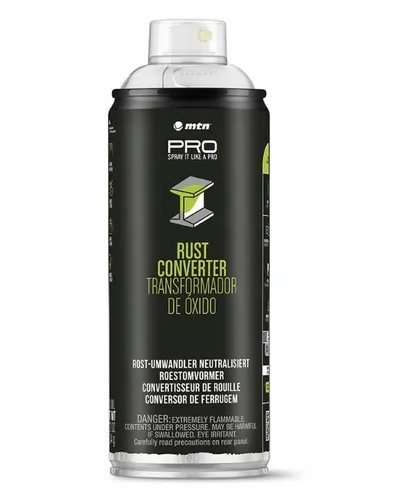 MTN PRO Epoxy Rostumwandler Spray 400ml Rostschutz Grundierung & Rostentferner