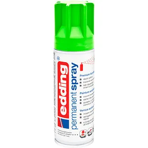 edding 5200 Acrylspray Sprühfarbe neongrün matt, 1 St.