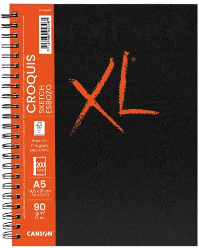 CANSON Skizzenbuch XL BOOK SKETCH, DIN A5