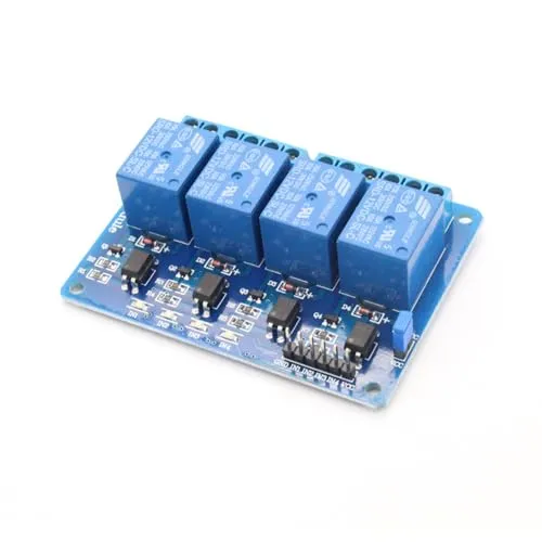 MakerMind 4-Kanal Kanal Relais Relay 5V/230V Optokoppler kompatibel mit Arduino, Raspberry Pi