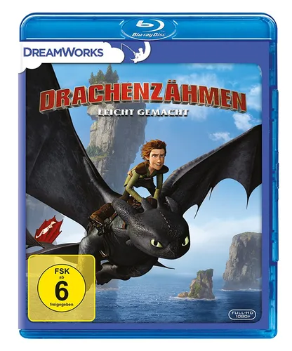 DRACHENZÄHMEN LEICHT GEMACHT Blu-ray - Blu-ray des beliebten Animationsfilms, ideal für Familienabende und Sammler, jetzt im Abverkauf!
