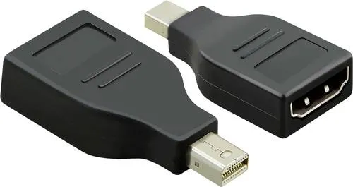 Value 12.99.3159 Adapter [1x Mini-DisplayPort Stecker - 1x HDMI-Buchse] Schwarz