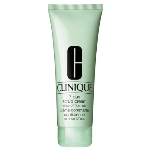 Clinique 7 Day Scrub Cream 100 ml - Sanftes Peeling für jeden Tag, entfernt abgestorbene Hautzellen und sorgt für ein strahlendes Hautbild. Ideal für alle Hauttypen.