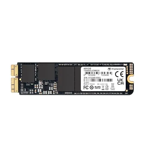 Produktbild Transcend 480 GB JetDrive JDM 820 AHCI PCIe™ Gen3 x2 SSD