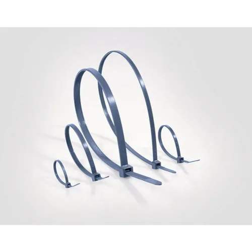 HellermannTyton 111-01667 MCTPP50L-PPMP-BU Kabelbinder Blau 100St. - Detektierbare Kabelbinder in Blau, ideal für sichere Anwendungen in der Industrie, 100 Stück pro Packung.