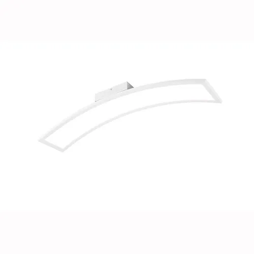 Moderne LED Deckenleuchte 76,5 cm - Weiße Wohnzimmerlampe - Stilvolle LED-Deckenleuchte aus robustem Metall mit 2600 Lumen, ideal für Wohnräume. Schafft eine gemütliche Atmosphäre mit einer warmweißen Lichtfarbe und hat eine Lebensdauer von bis zu 30.000 Stunden.