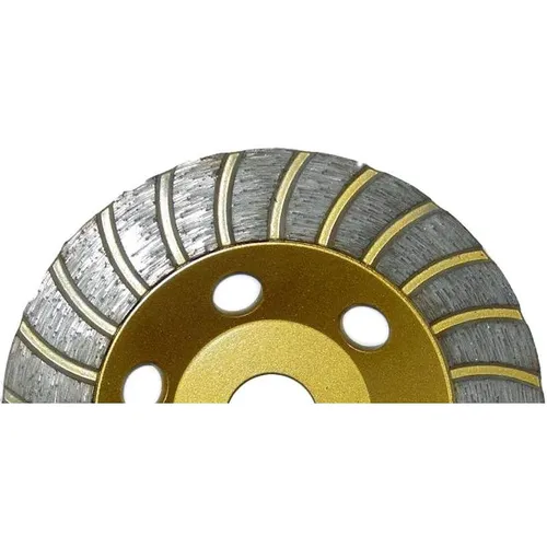 Tectool Diamant Schleifteller Ø 115 mm - Hochwertiger Schleiftopf - Ideal für die Bearbeitung von Beton und Estrich. Langanhaltende Industriediamanten sorgen für schnelle Ergebnisse. Kompatibel mit M14 Werkzeugaufnahme, perfekt für staubfreies Arbeiten mit Absaugsystem.