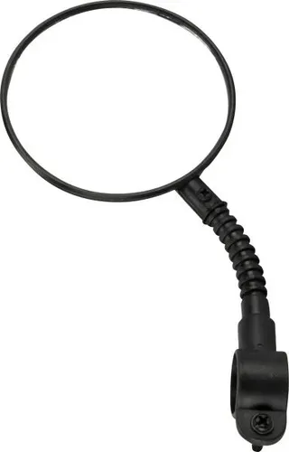 Fischer Fahrrad-Rückspiegel Kunststoff mit Reflektor Rückseite Fahrradspiegel