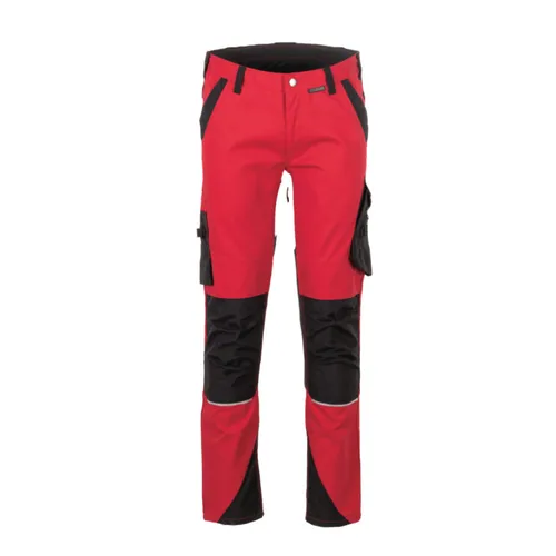 Planam Norit Herren Bundhose rot/schwarz Gr. 102 in rot von Planam