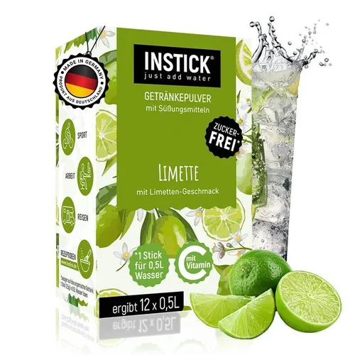 INSTICK Zuckerfreies Instant-Getränk (Limette)
