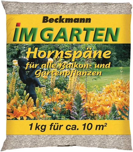 Beckmann Hornspäne 1 kg für 10 m² von Beckmann