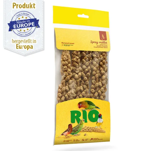 RIO - Kolbenhirse - Naturleckerli für alle Vögel - 100 g