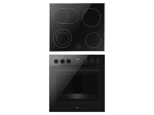 KOENIC KBC 2451 A B, Einbauherdset (Glaskeramikkochfeld, A, 77 l)