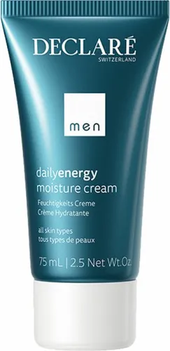 Declare Men Dailyenergy Feuchtigkeitscreme 75 ml - Intensive Pflege für Männerhaut - Tagespflege für Männer, die die Haut intensiv mit Feuchtigkeit versorgt und frischer erscheinen lässt. Ideal für alle Hauttypen und speziell entwickelt für gestresste Haut.
