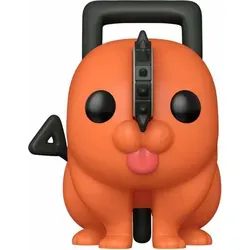 Funko Chainsaw Man Pochita (Jumbo Pop!) - Chibi Figuren, Sammelfigur im Jumbo-Format, ideal für Anime-Fans und Sammler, langlebig und perfekt für dein Zuhause!