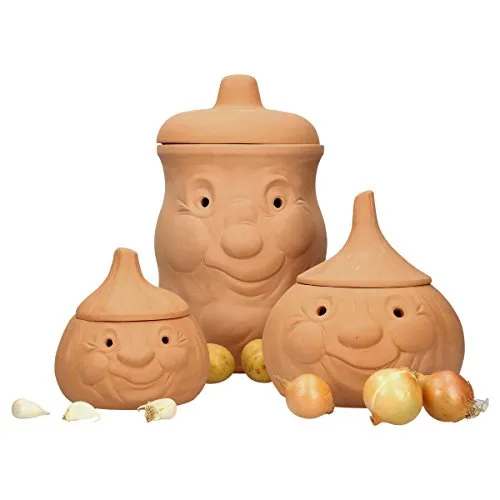 MamboCat Vorratsglas 3tlg. Terrakotta Set von MamboCat