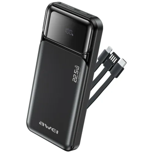 Powerbank PA-91 22,5W PD 10000mAh cable inclu AWEI 6954284028516