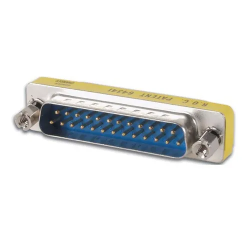 Velleman GENDER CHANGER - SEHR FLACH - 25-POL. D-STECKER / 25-POL. D-STECKER Labor-Netzteil