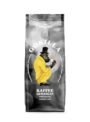 Gorilla Kaffee gemahlen, mild 500g