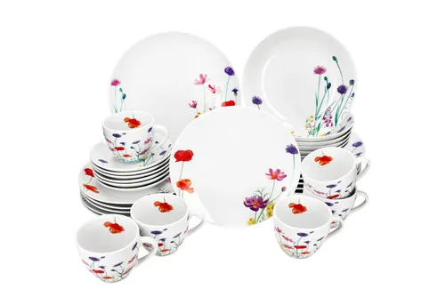 MamboCat Kombiservice 30tlg Marie für 6 Personen von MamboCat