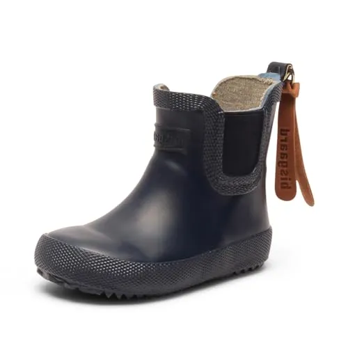 bisgaard Baby Rubber Gummistiefel - Wasserdichte Naturkautschuk Gummistiefel für Kinder, handgefertigt mit atmungsaktivem Baumwollfutter für optimalen Komfort und Bewegungsfreiheit an Regentagen.
