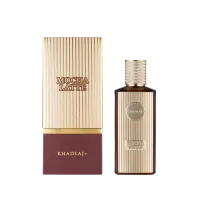 Khadlaj Mocha Latte Parfüm Unisex 100 ml – Gourmand-Duft - Entdecken Sie Mocha Latte von Khadlaj Perfumes: Ein verführerisches Eau de Parfum, das Gourmand-Aromen vereint. Ideal für besondere Anlässe oder gemütliche Abende, bietet es ein warmes, einladendes Dufterlebnis.