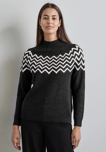 STREET ONE Strickpullover mit grafischem Muster