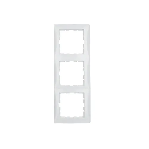 Berker 10138989 Rahmen 3-fach S.1 polarweiss glänzend