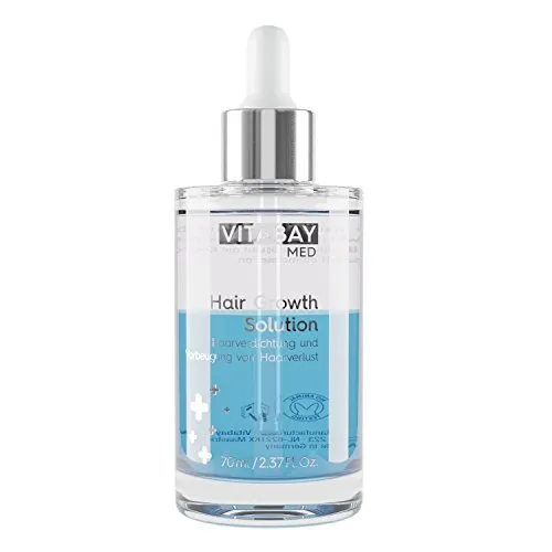 Vitabay Hair Growth Solution 70 ml • Serum gegen Haarausfall | für sie und ihn • Haarverdichtung & Haarwachstum