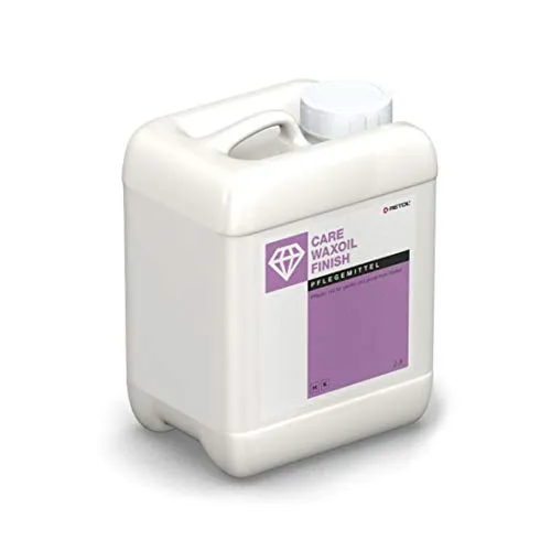RETOL CARE WaxOil Finish Pflegemittel für geölte und gewachste Böden (2,5 l) - Hochwertiges Pflegemittel für geölte und gewachste Böden. Ideal für Holz und Kork. Mit geprüfter Qualität für eine nachhaltige Pflege und einfache Anwendung.