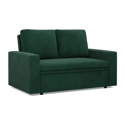 Mebligo NEO Kollektion Sofa 2 Sitzer mit Schlaffunktion - Sofas & Couches, modernes Design mit praktischer Schlaffunktion und Bettkasten für zusätzlichen Stauraum, ideal für kleine Räume und Gäste.