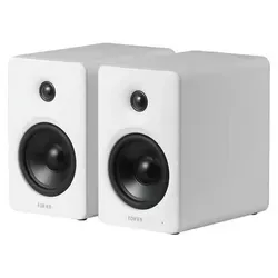 Edifier M90 Regal-Lautsprecher - 100 W RMS, Bluetooth 6.0, Hi-Res-Audio, kompakt - Kraftvolle 100-W-RMS Lautsprecher im kompakten Design. Genießen Sie beeindruckenden Sound für Musik und Filme mit vielseitigen Anschlussmöglichkeiten und modernster Bluetooth-Technologie.