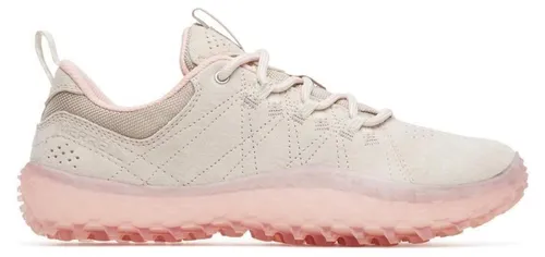 Merrell Minimal-Laufschuhe Wrapt beige/rosa Damen, Größe 40,5 - Vielseitige Minimal-Laufschuhe mit Gummisohle und atmungsaktivem Mesh, ideal für natürliche Bewegungsfreiheit und Komfort beim Laufen.