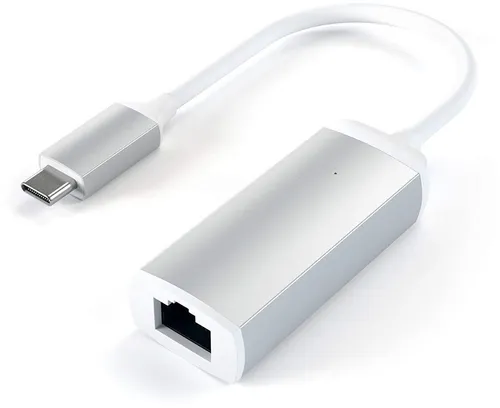 Satechi USB-C auf Ethernet Adapter Silber