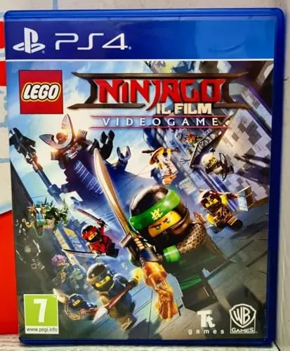 Lego Ninjago Il Film Videogame - Spiele für PlayStation 4, komplettes Spiel in mehreren Sprachen – ideal für Ninjago-Fans und Abenteuerliebhaber!
