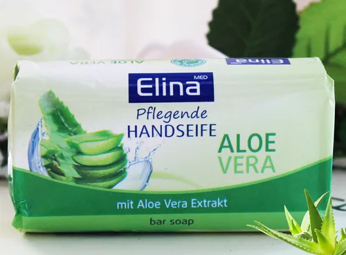 100g Elina Pflegende Hand Seife Aloe Vera Extrakt Handseife
