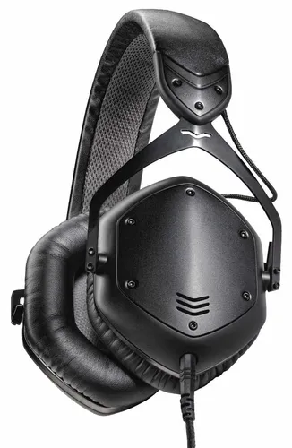 V-Moda Crossfade LP2 Kopfhörer - Ohrumschließender Kopfhörer mit beeindruckendem Frequenzbereich von 5 - 30.000 Hz, ideal für Musikliebhaber, inkl. Case und Zubehör für flexiblen Einsatz.