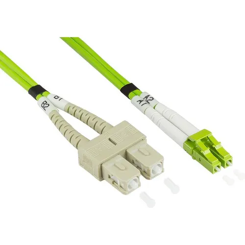 Good Connections Alcasa LW-820LS5 Glasfaserkabel 20 m in grün von Good Connections