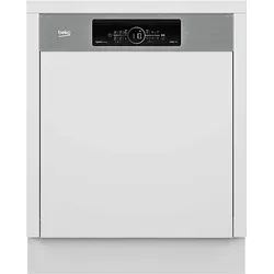 BEKO teilintegrierbarer Geschirrspüler BDSN36462XP – 14 Maßgedecke, leise und effizient - Der Beko BDSN36462XP Geschirrspüler bietet Platz für 14 Maßgedecke und überzeugt mit leiser Leistung (38 dB) sowie innovativer Technologie für optimale Spülergebnisse. Ideal für Familien und moderne Küchen.