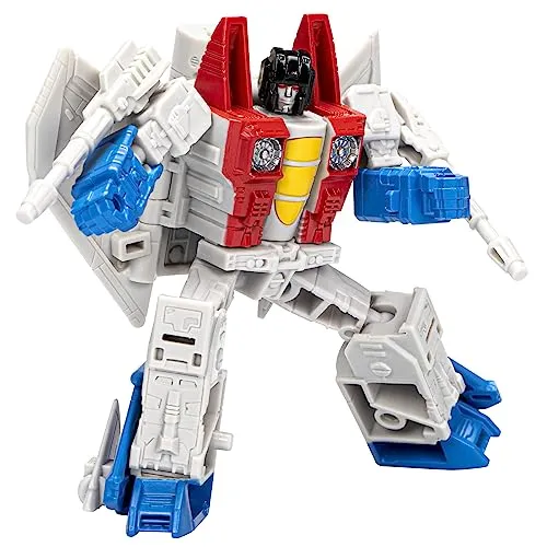 Transformers Legacy Evolution Starscream Core Class 9cm Action Figur - Action-Figur aus dem Transformers Franchise, 9 cm hoch und ideal für Sammler und Fans. Originalverpackt und perfekt für spannende Spiel- und Ausstellungsmöglichkeiten.