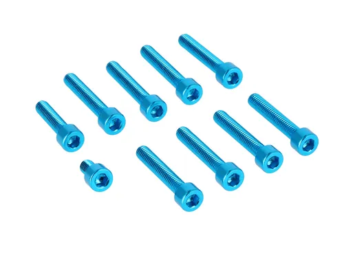 Schrauben & Muttern Blau von AKF