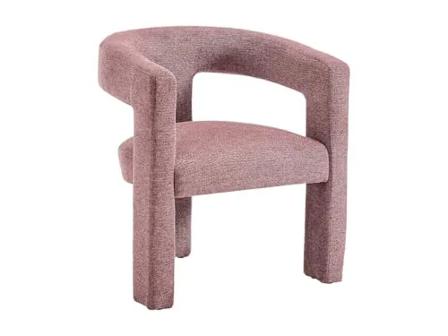 Vente-unique - Sessel aus strukturiertem Stoff, Rot FAVINA