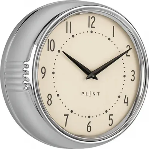LS-LebenStil Nostalgische Metall Wanduhr Silber 23cm – Lautlos & Retro - Elegante Wanduhr im Retro-Look mit großem Ziffernblatt und lautlosem Quarz-Uhrwerk. Perfekt für Küche, Wohnzimmer oder Büro – ein stilvolles Wohnaccessoire, das Erinnerungen weckt.