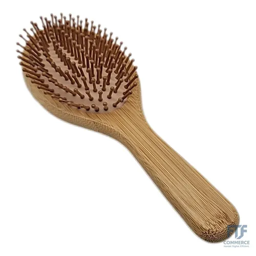 Haarbürste, natürlich, Bürste aus Holz, antistatisch, Massage für Haare, Kinder,