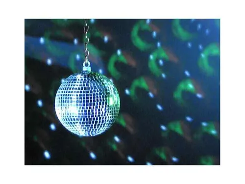 Spiegelkugel 15cm mit Echtglasfacetten 10 x 10 mm