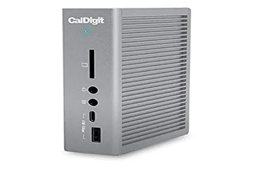 CalDigit TS3 Plus Thunderbolt 3 Dockingstation - Notebook-Dockingstation mit vielseitigen Anschlüssen wie Thunderbolt 3 und USB-C, ideal für kreative Profis zur Erweiterung von Arbeitsplätzen.