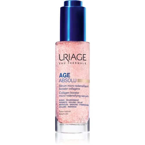 Uriage Age Absolu Collagen Booster Serum - Mikro-verdichtendes Serum - Anti-Faltenprodukte: Reduziert sichtbar Falten und stärkt die Hautstruktur für ein jugendliches Aussehen.