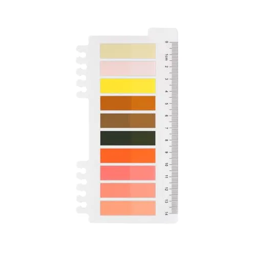 Ordinate Transparente Haftnotizen, Klebezettel, Haftstreifen, Haftmarker, für Büro, schule zubehör, Lesezeichen, aesthetic Schreibwaren, klein index tabs, sticky notes (A - 200 Stück Spirits)